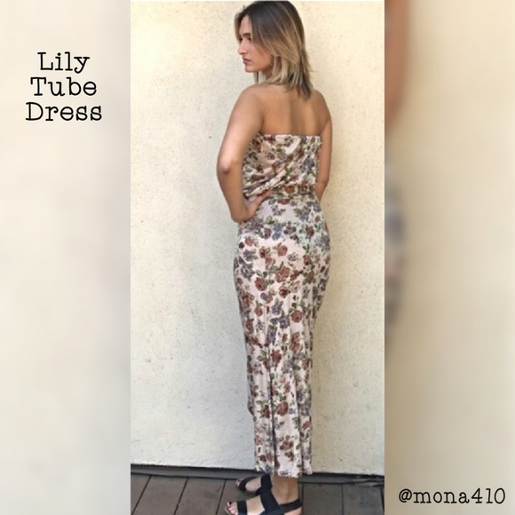 Dresses & Skirts - *Host Pick* Floral Lily Tube Dress